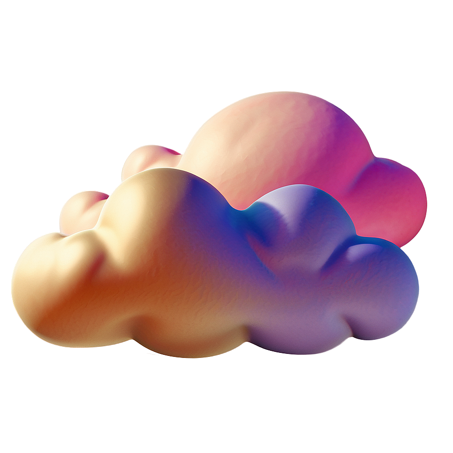 Golden Hour Dream Cloud Png Ixc