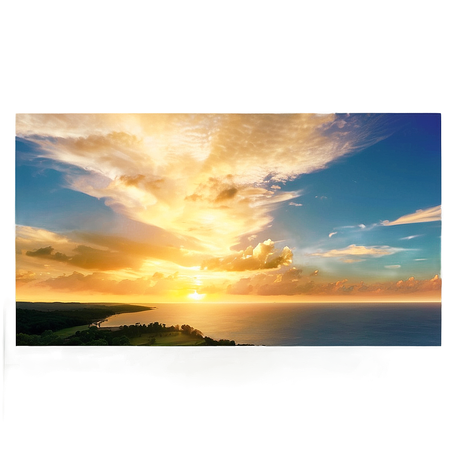 Golden Hour Sky Png Sxv17