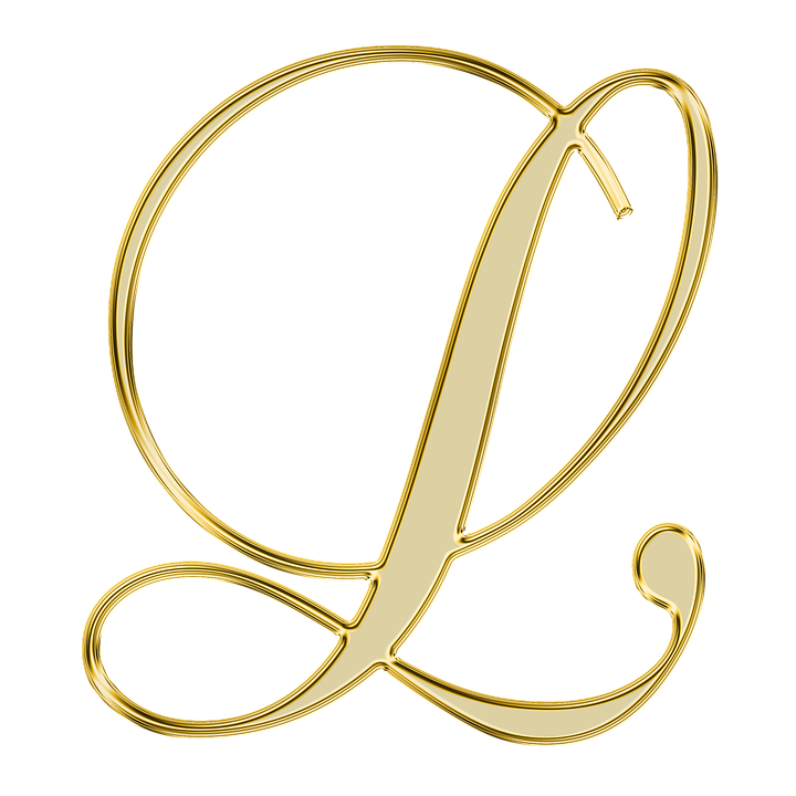 Golden Letter Q Design