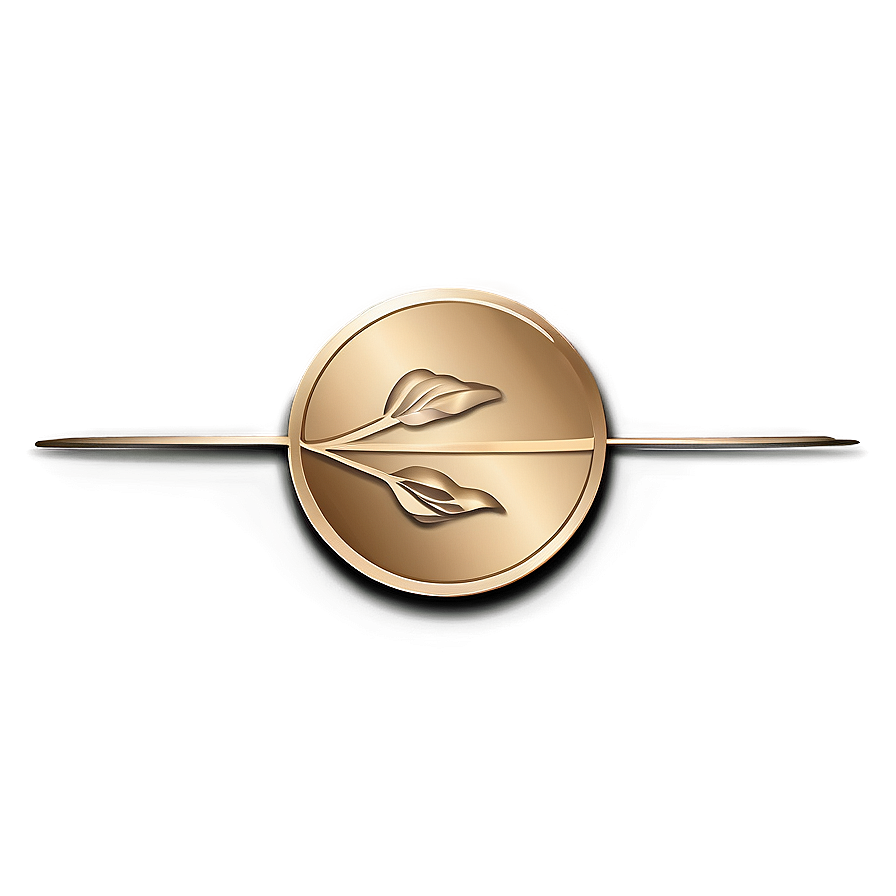 Golden Line Luxury Logo Png Loi