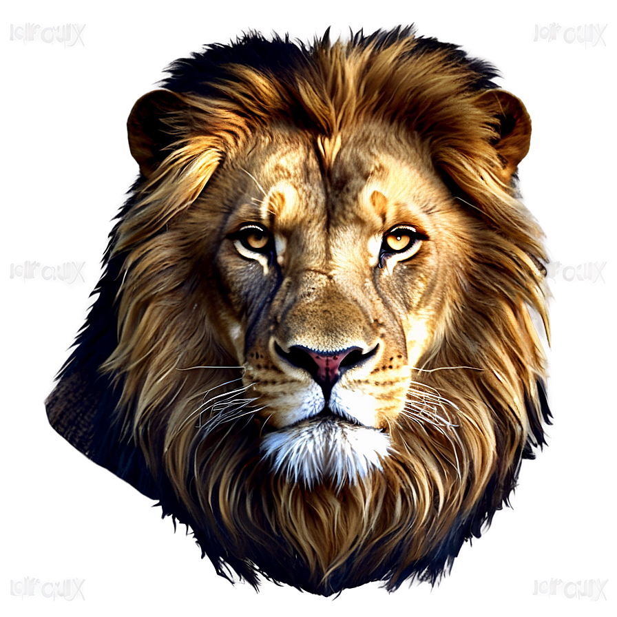 Golden Mane Lion Png 78