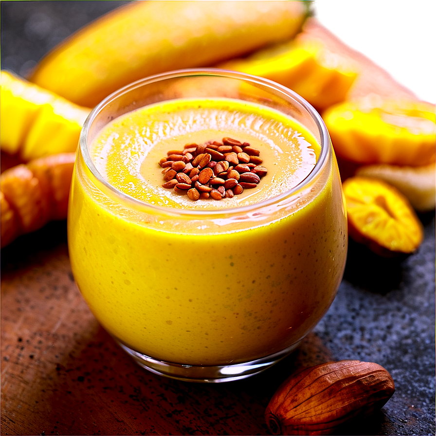 Golden Milk Turmeric Smoothie Png 93