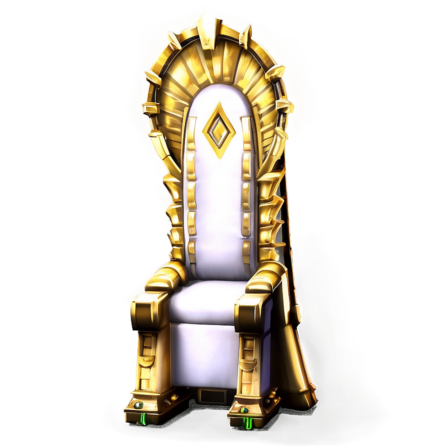 Golden Monarch Throne Png Xoi