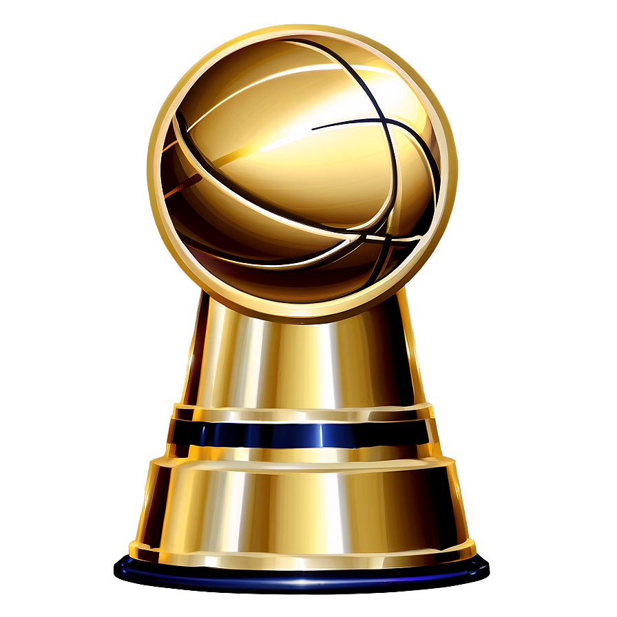 Golden Nba Finals Trophy Png 06212024