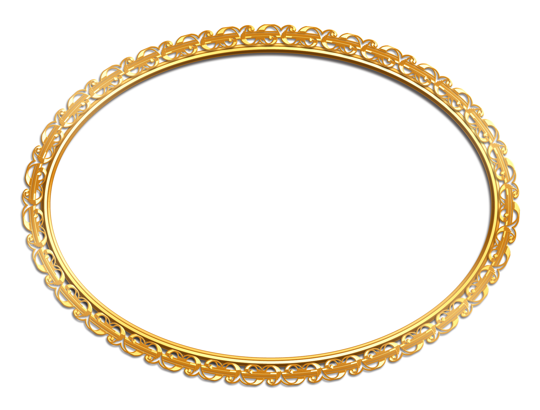 Golden Ornate Frame