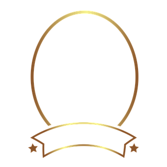 Golden Oval Frame Design