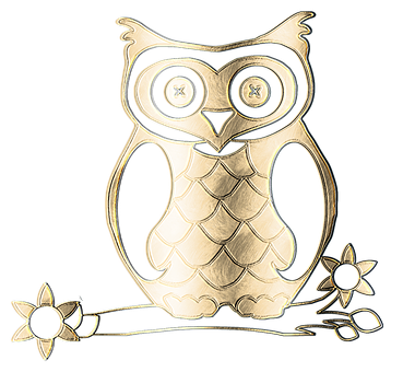 Golden Owl Artwork