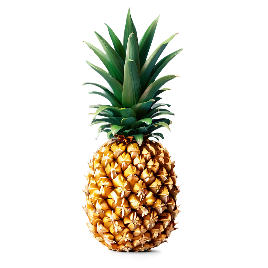 Golden Pineapple Png Xdv24