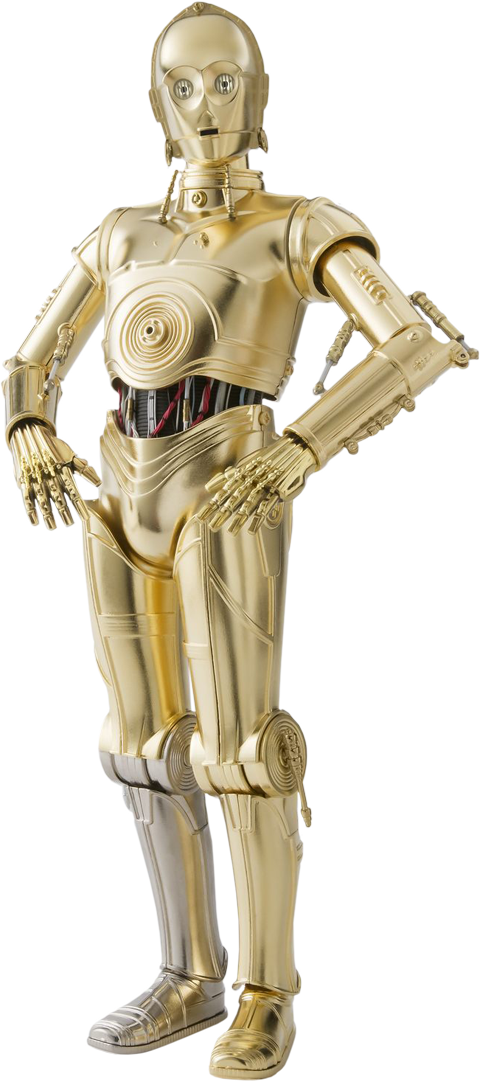 Golden Protocol Droid Standing