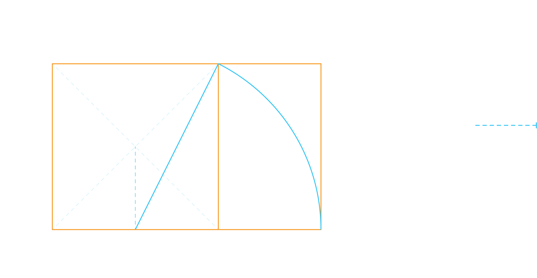 Golden Ratio Illustration