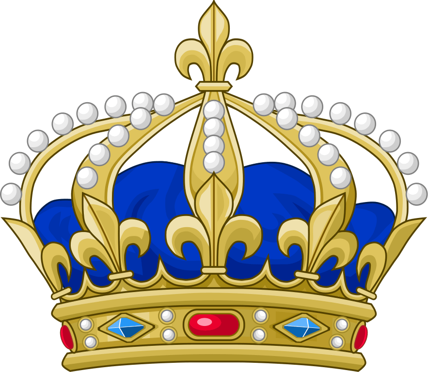 Golden Royal Crown Illustration