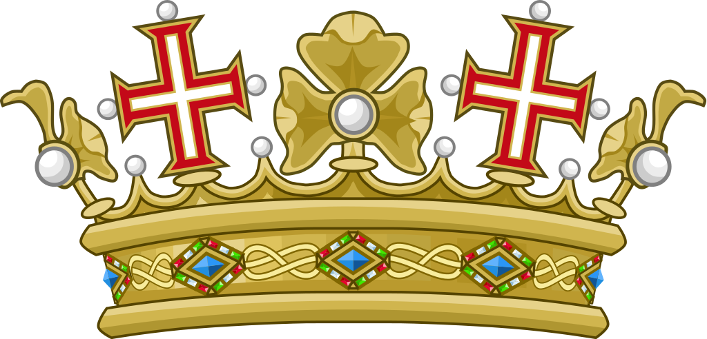 Golden Royal Crown Vector