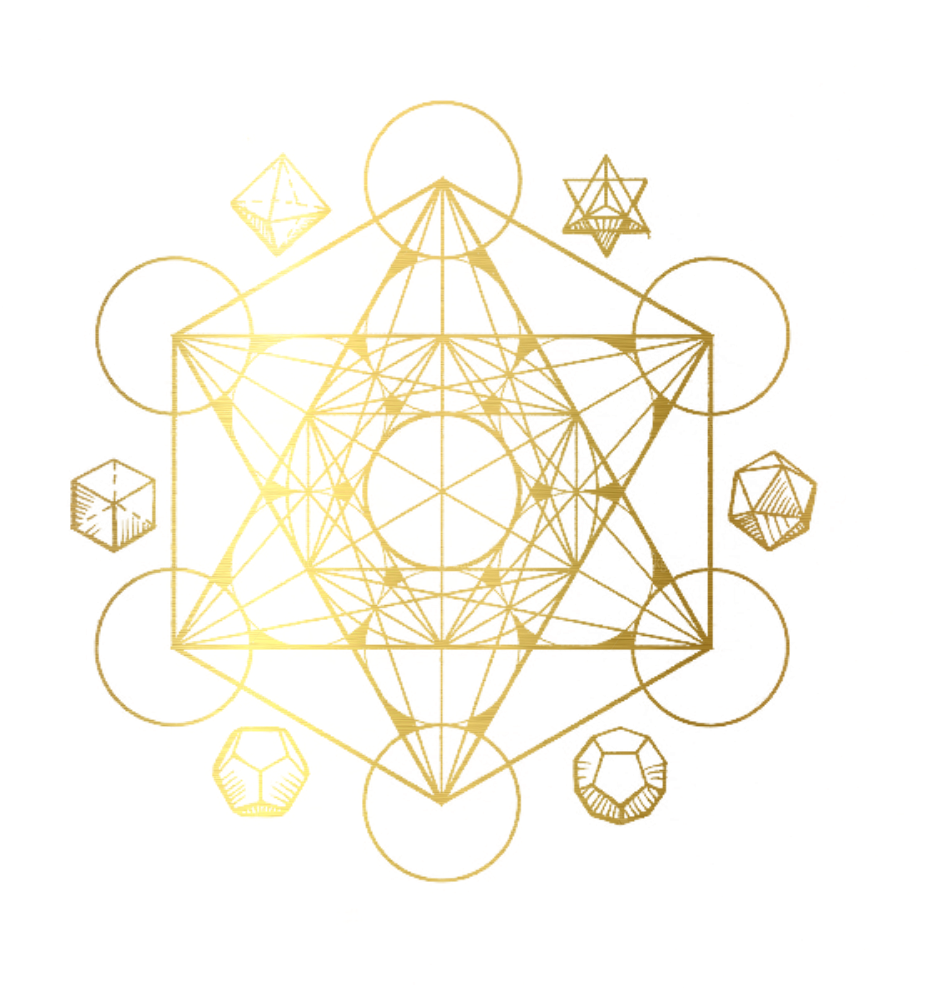 Golden Sacred Geometry Design