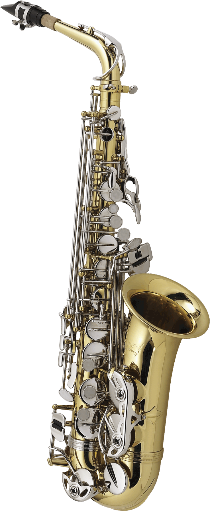 Golden_ Saxophone_ Isolated_ Background