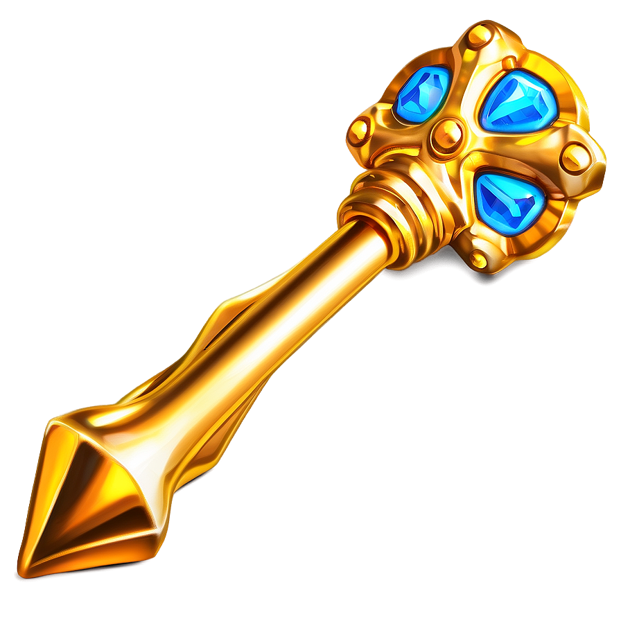 Golden Scepter Png Qyl