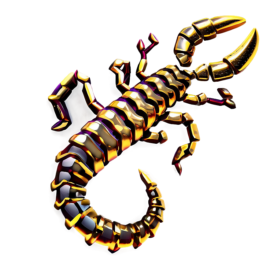 Golden Scorpion Emblem Png 93