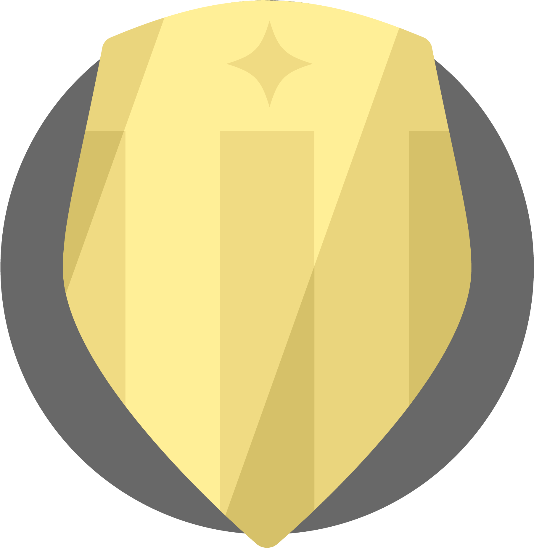 Golden Shield Icon