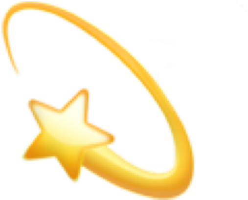 Golden_ Shooting_ Star_ Graphic