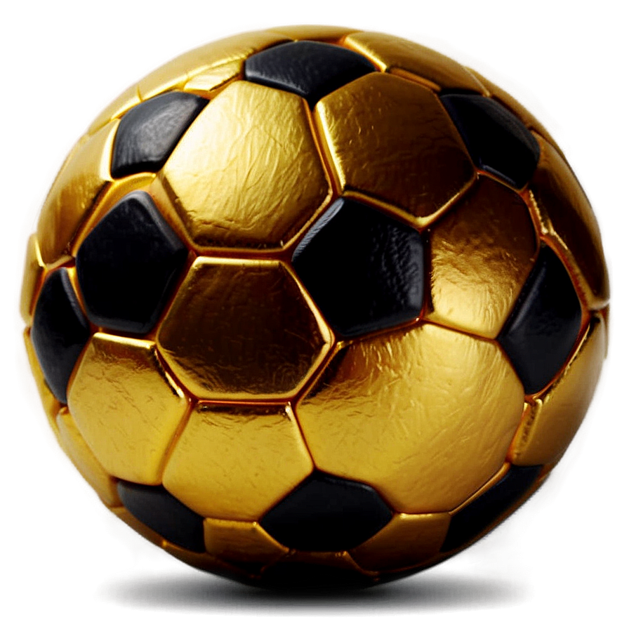 Golden Soccer Ball Png Wgw29