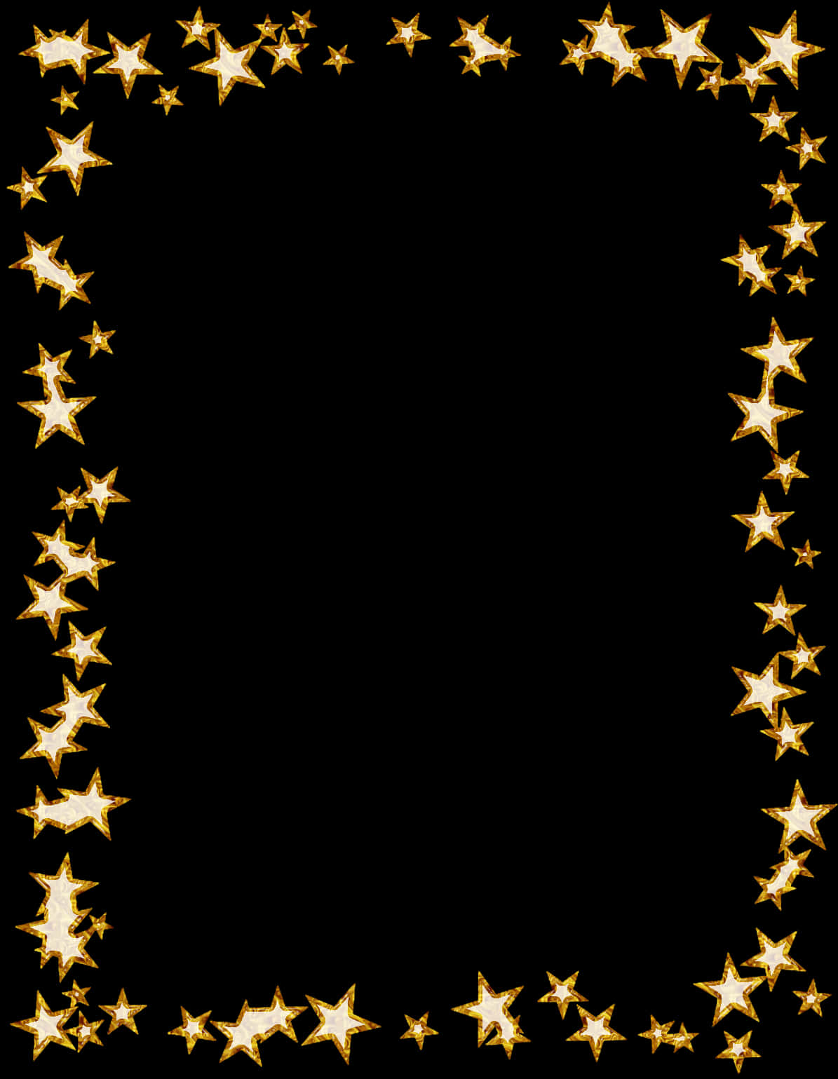 Golden Star Frame Design