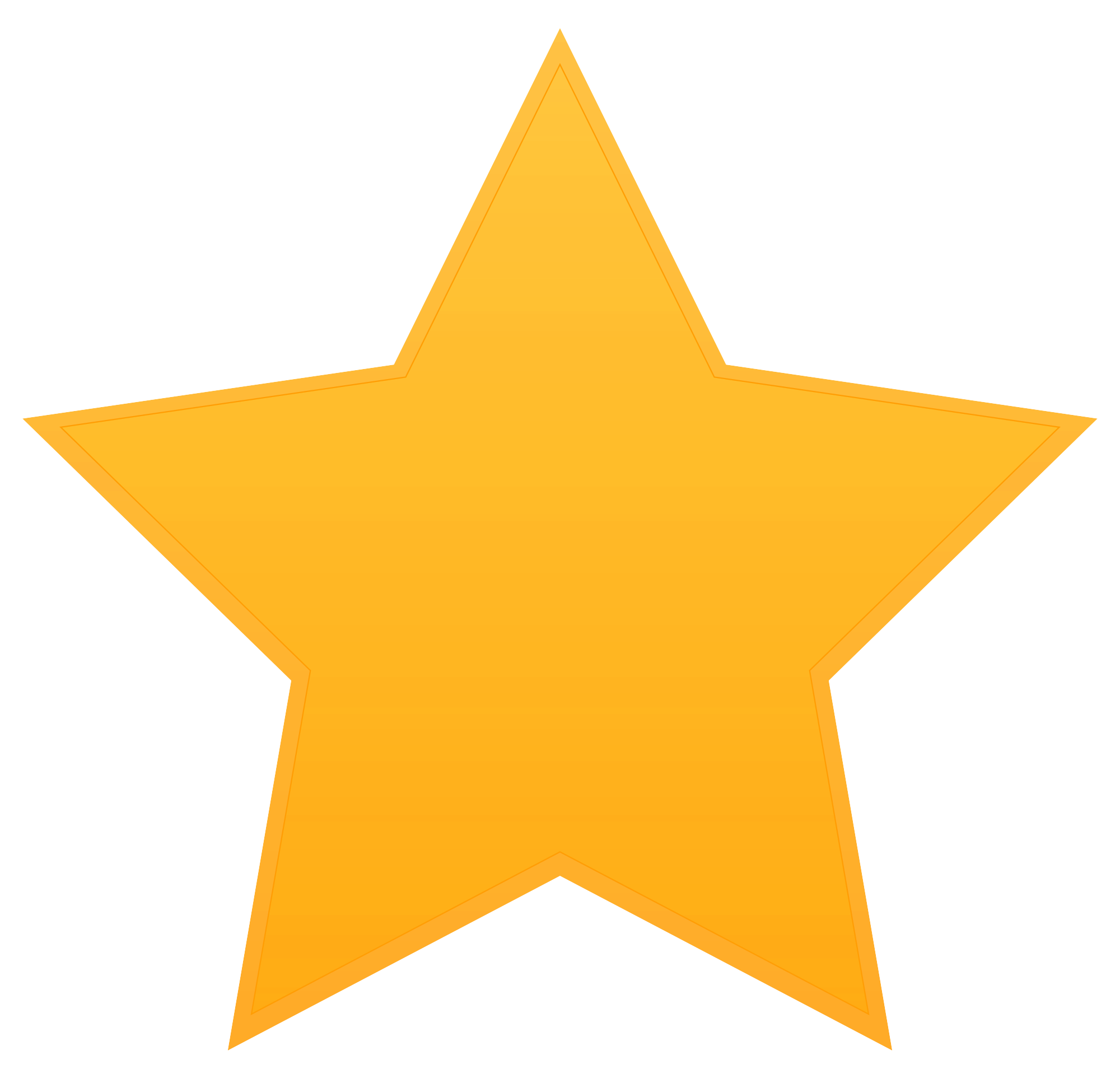 Golden Star Icon