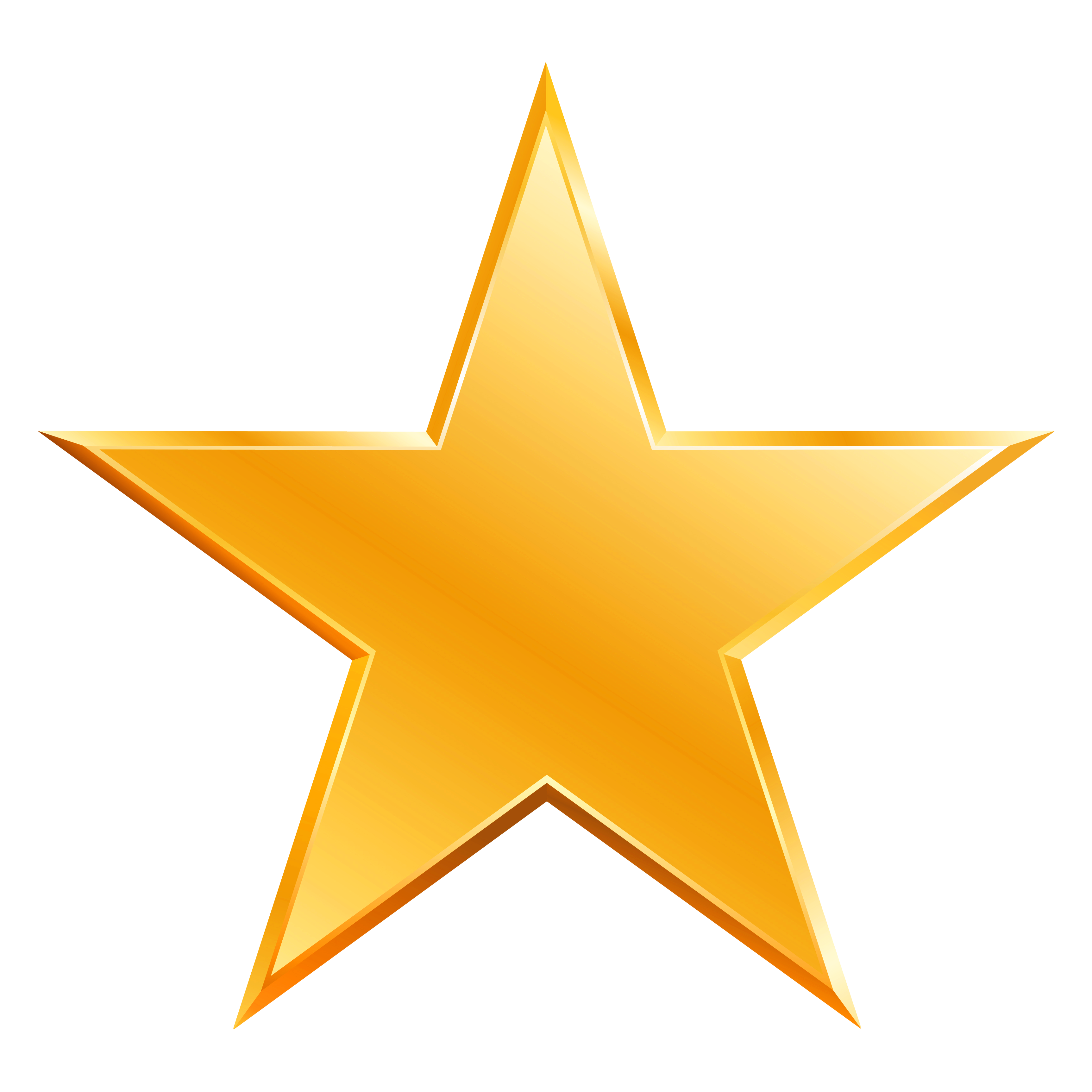 Golden Star Icon