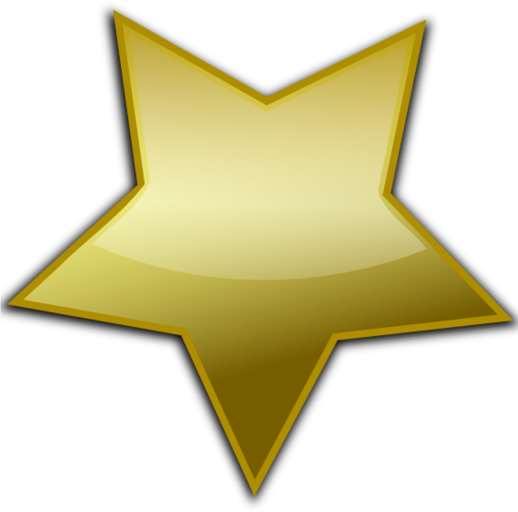 Golden Star Illustration
