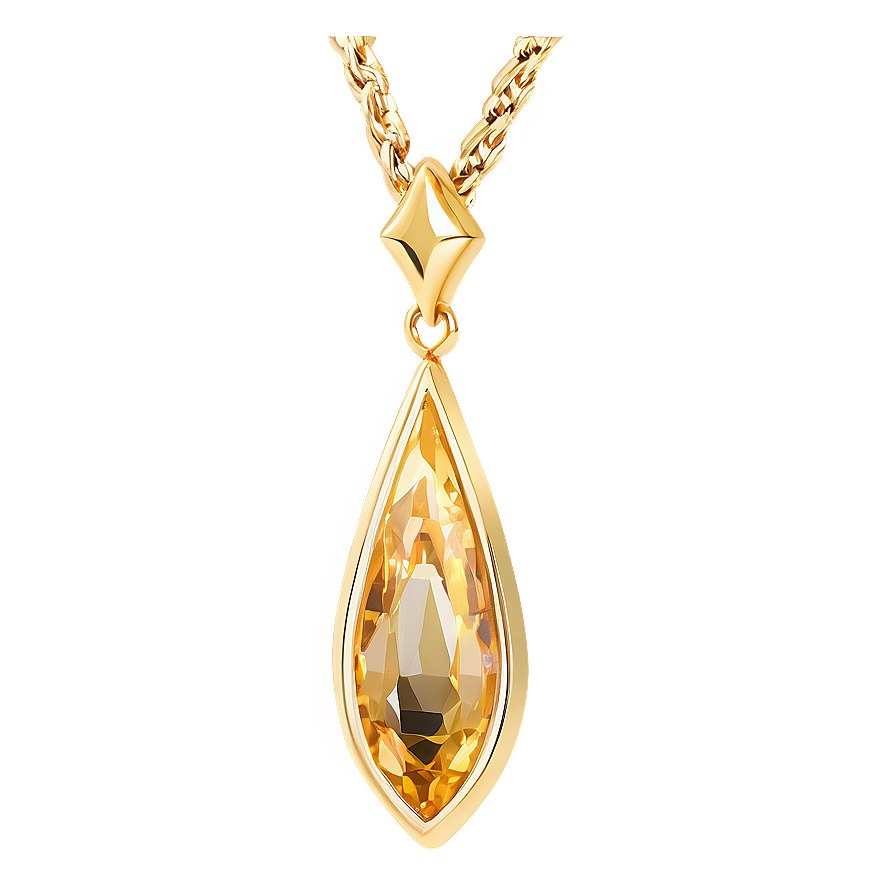 Golden Teardrop Jewelry Png 05252024