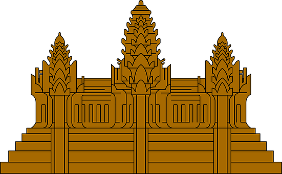 Golden_ Temple_ Silhouette_ Vector