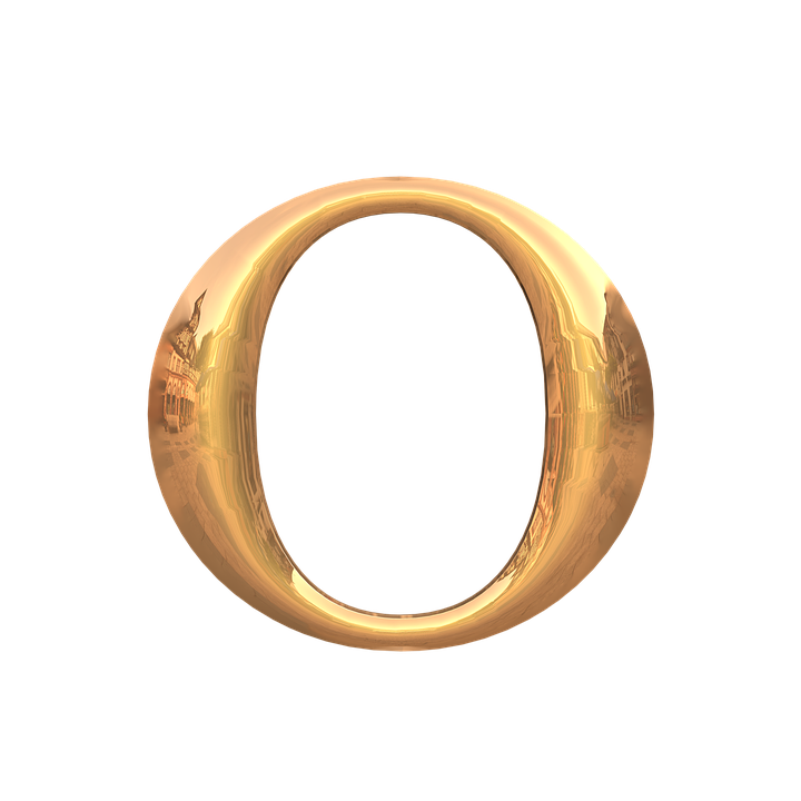 Golden Torus3 D Render