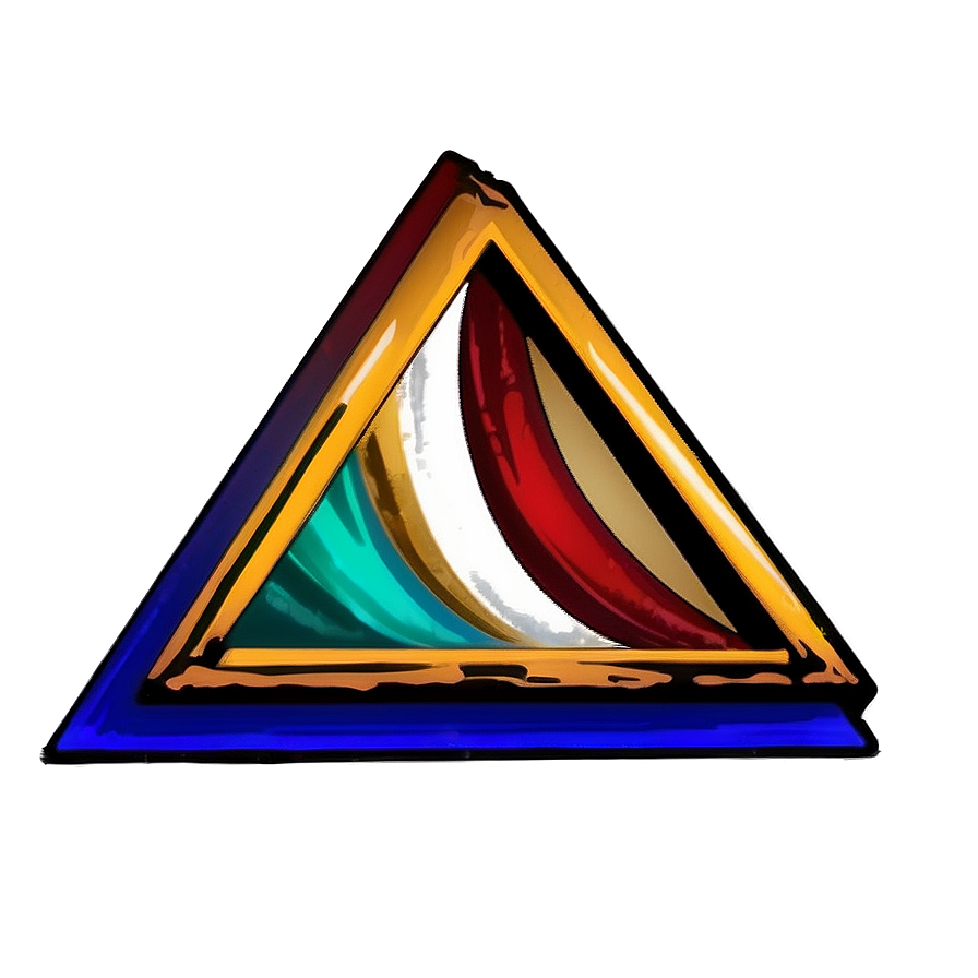 Golden Triangle Emblem Png 05042024