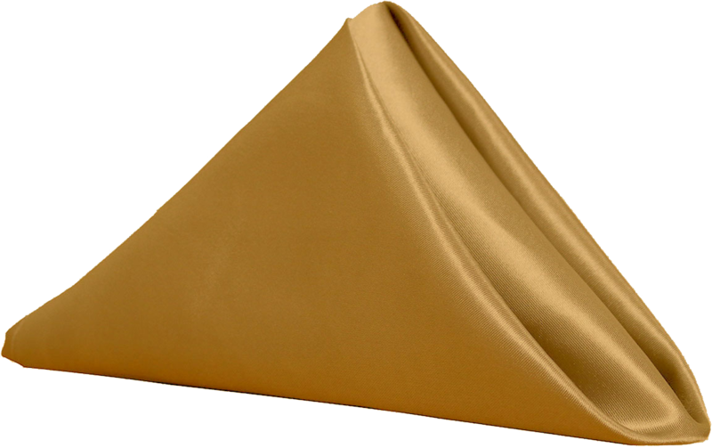 Golden Triangle Napkin Folded