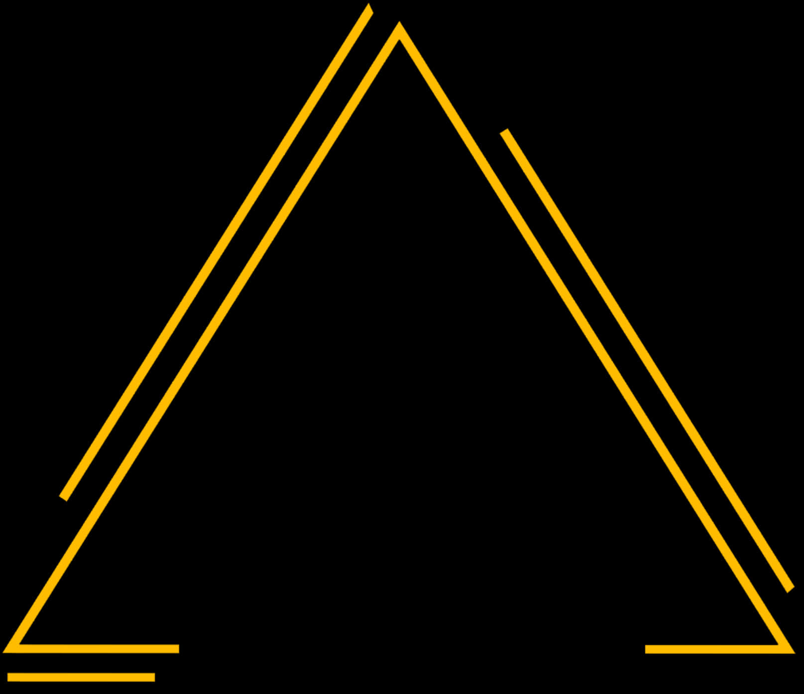 Golden Triangle Outline