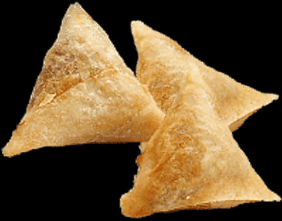 Golden Triangular Samosas