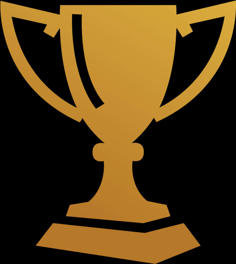 Golden Trophy Icon