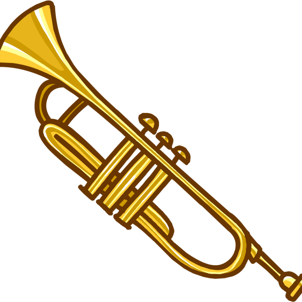Golden Trumpet Illustration