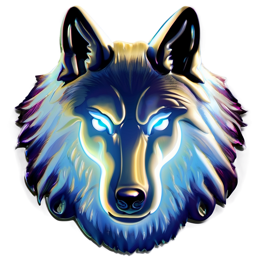 Golden Wolf Emblem Png 22