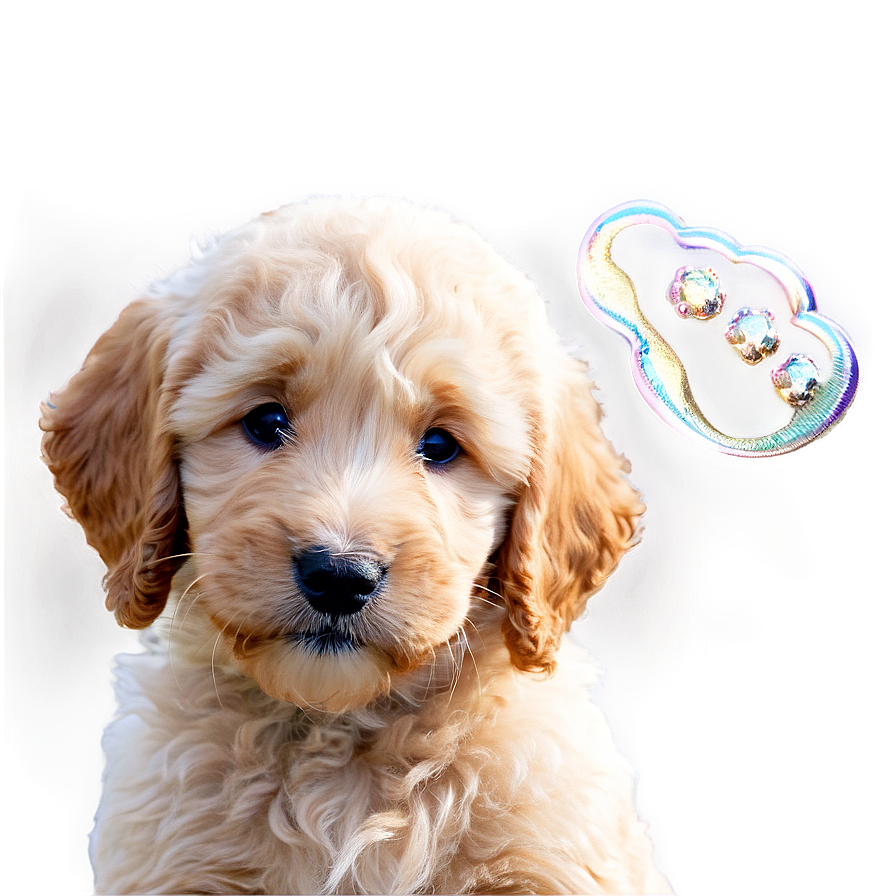 Goldendoodle With Puppies Png 33