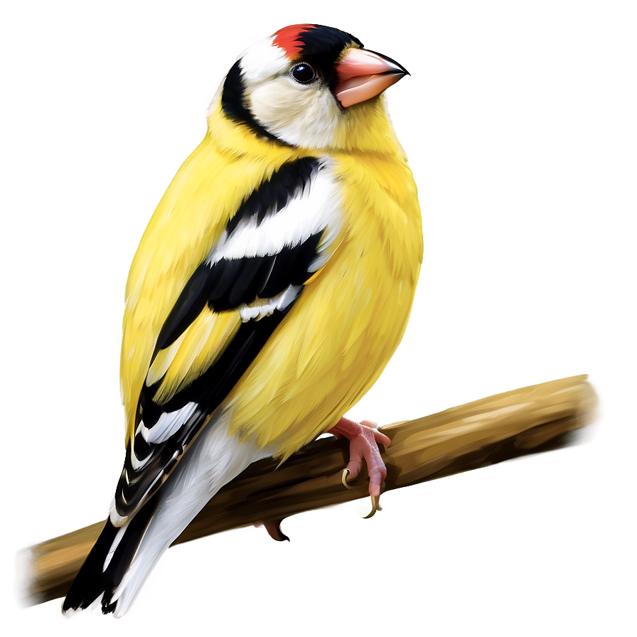 Goldfinch Bird Yellow Png 97