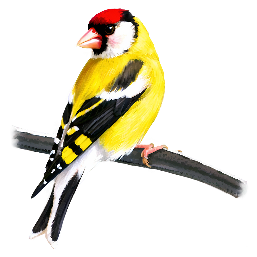 Goldfinch Bird Yellow Png Ehb18