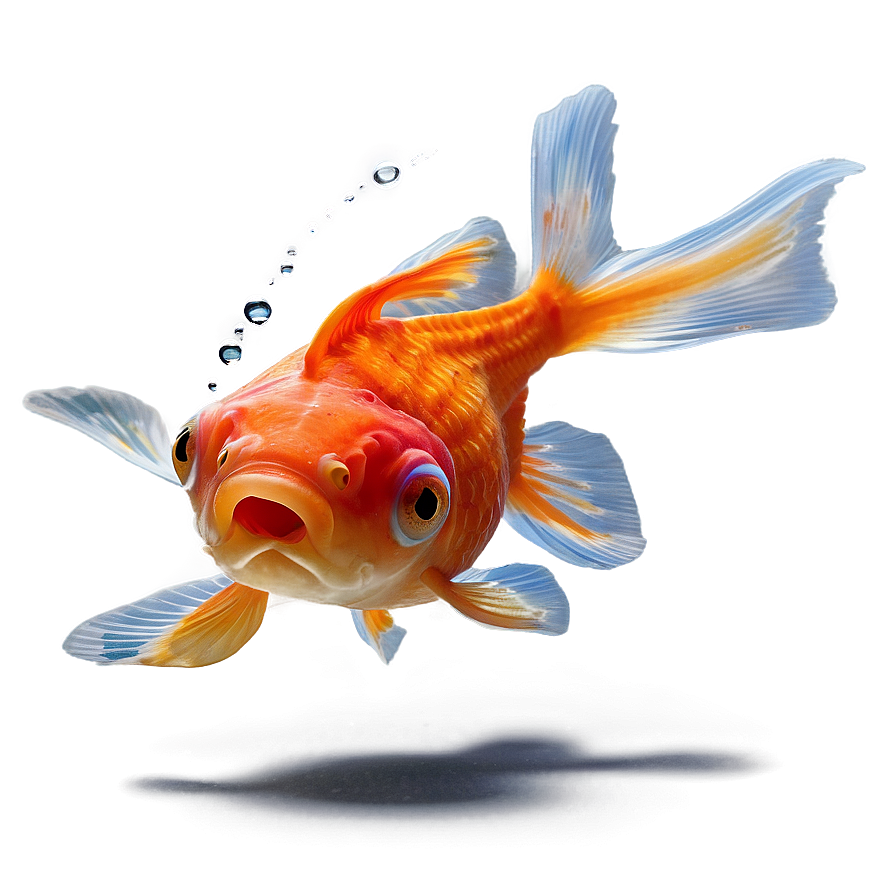 Goldfish In Motion Png 35