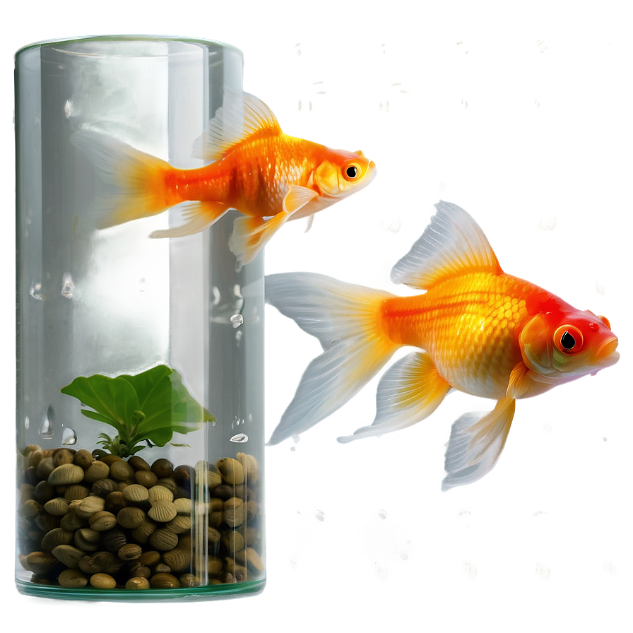 Goldfish In Motion Png Xyu