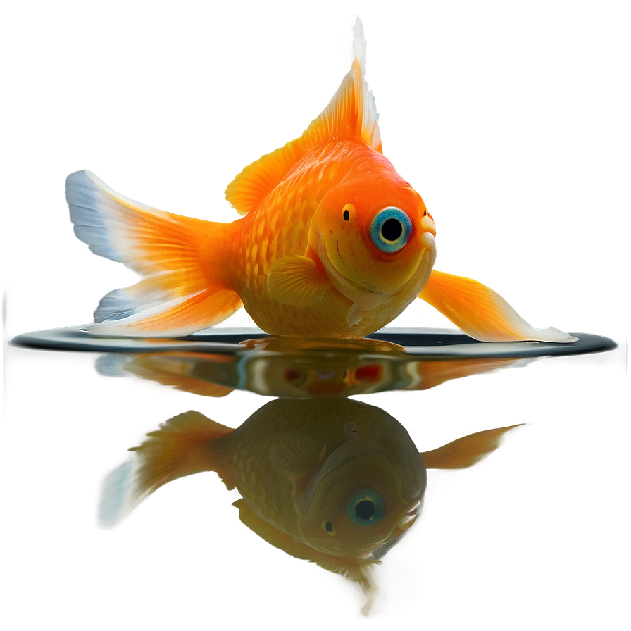 Goldfish Reflection Png 05212024