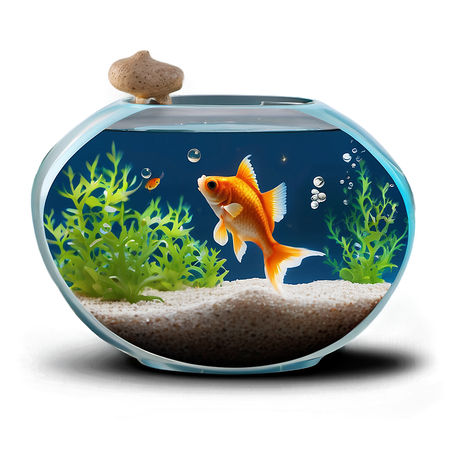 Goldfish Tank Png Mew25