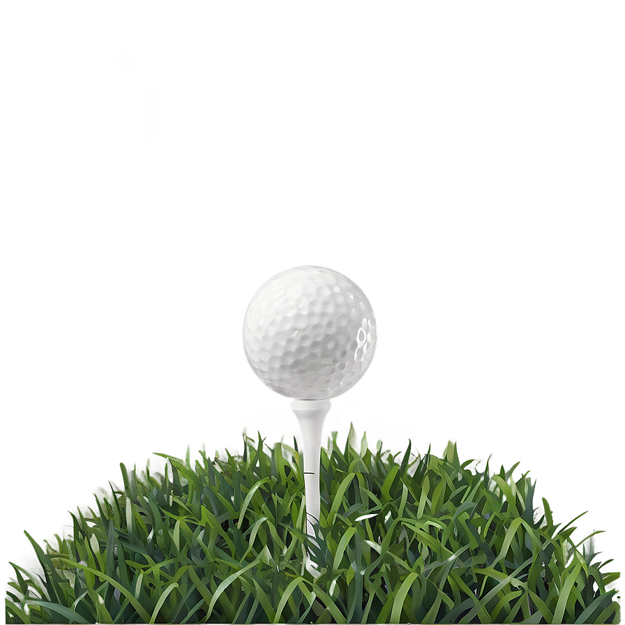 Golf Ball On Tee Png Gxc50