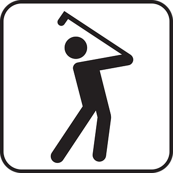 Golf Swing Icon