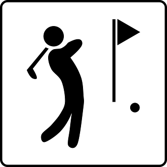 Golf Swing Icon