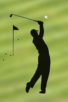 Golfer Silhouette Swing