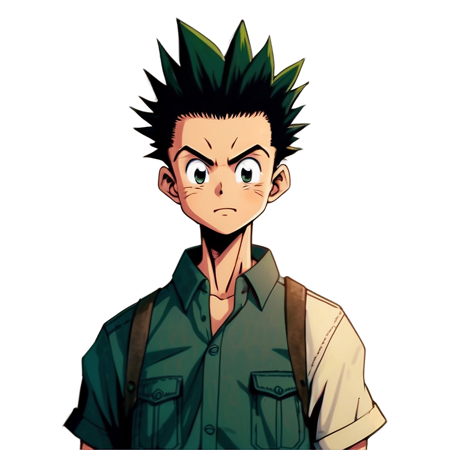 Gon Freecss Cute Expression Png 06252024