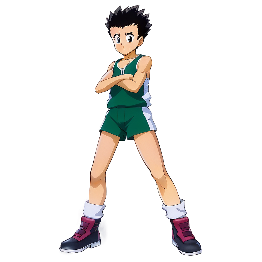 Gon Freecss Training Scene Png 06252024